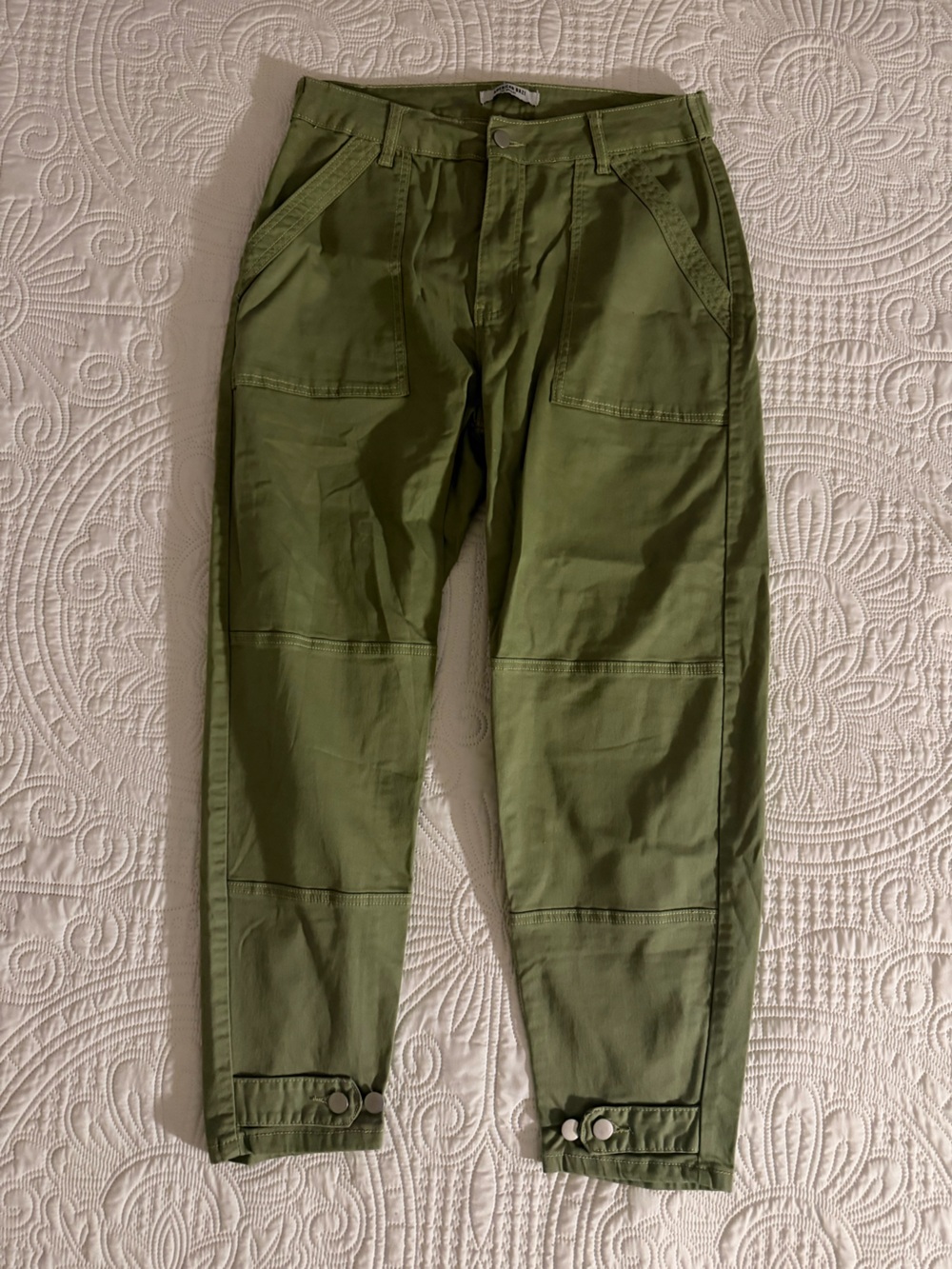 Olive Green Utility Pants